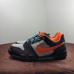 Nike Air Mogan 2 OMS Black Urban Orange Anthracite Mens Sneakers Shoes Size 14